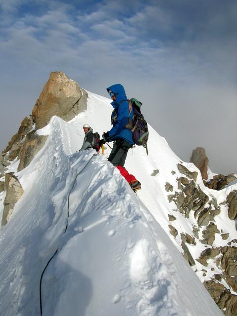 L'affilata cresta finale