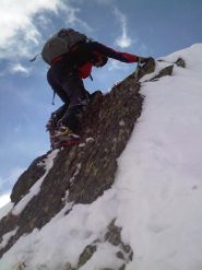 La placchetta rocciosa esposta