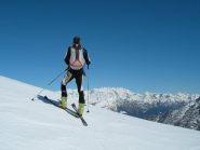 Monte Rosa dal colle