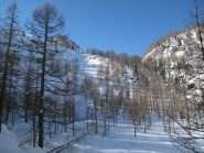 La selletta a quota 1980m