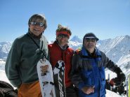 in cima: Ettore, Irma, Claudio