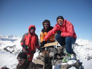 in cima alla Fea Nera