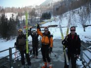 stanchi e soddisfatti a Fenestrelle