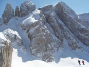 Pochi metri per giungere al Passo