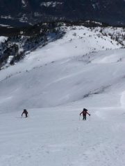 la ripida dorsale finale della chaligne