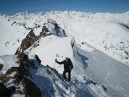 Marco arriva sulla Tsa