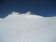 la cresta sud della cima est