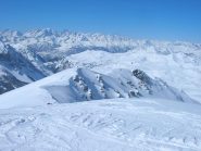Dalla vetta della Dormillouse verso la Francia