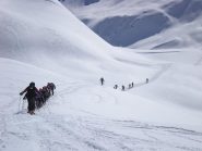 primi pendii dopo le baite