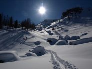 Parte mediana della salita