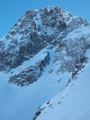 canale nord salendo alla forcella scolettas