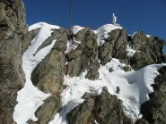Breve arrampicata su misto