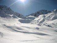L'altro itinerario che porta alla punta w  delle Cime di Caronella 2796 m. sopra il rif. AEM.