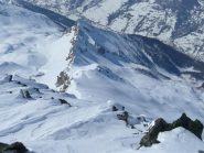 La cresta dalla cima