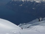 il Ciois scende nel lago