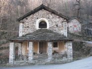 La chiesa di S. Bernardo, dove inizia la gita
