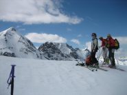 Sulla spalla ammirando il Pizzo del Diavolo 2926 m.