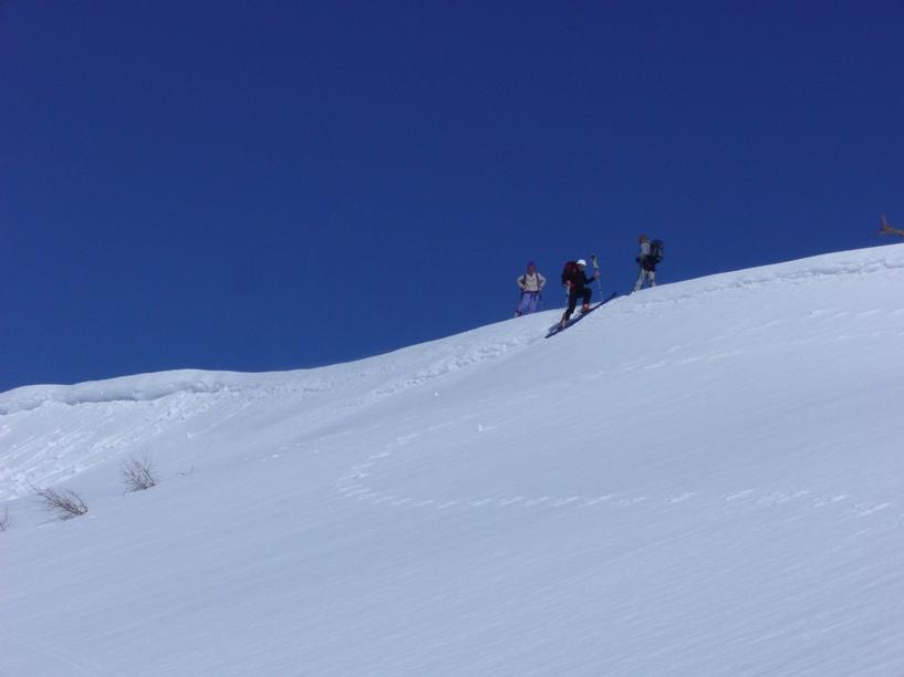 Salendo alla Bec di Nona