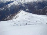 la dorsale di salita