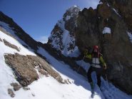 Diego Fiorito sulla forcella