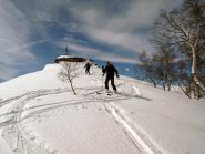 Discesa dal monte Roccere