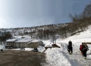 Partenza dalle piste di fondo dal santuario di Val Mala