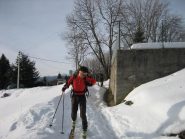 Partenza dal parcheggio...