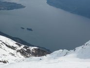 lago maggiore e i pendii  del limidario o gridone che sia...