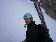 Davide provato dai continui sprofondamenti fino al petto