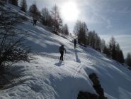I terrazzamenti prima delle Grange de Clai de Blachière