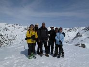 Foto di gruppo in vetta