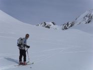 in salita verso il colle