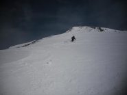 il crestone con buona neve morbida