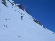 Inizio discesa al sole