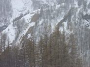 Distacchi sulla parte finale della str. Frejus