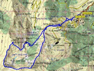 Traccia del GPS