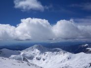 la costa azzurra dalla vetta