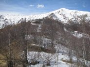 Panorama sulla dorsale che sale al Monte Soglio