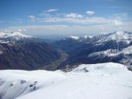 la dorsale di salita alla Cialma