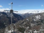 La valle dalla cima