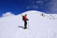Stelvio nella parte alta del crinale (27-3-2010)