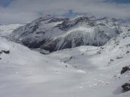 Il Vallone del Dres, sullo sfondo Granpa 