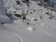 Traverso sopra il Lago Dres