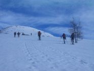 Gruppo di salitori sparsi