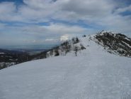 Sulla dorsale dal colle Valmala alla cima
