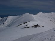 La cresta verso Cima dell'Omo e Bram