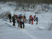 Salendo sopra l'alpe Cuccetta