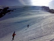 in salita prima del paravalanghe