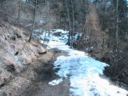 Ultima neve sulla strada