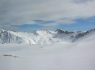Il Monte bellino scendendo dal Colle dell' Autaret.